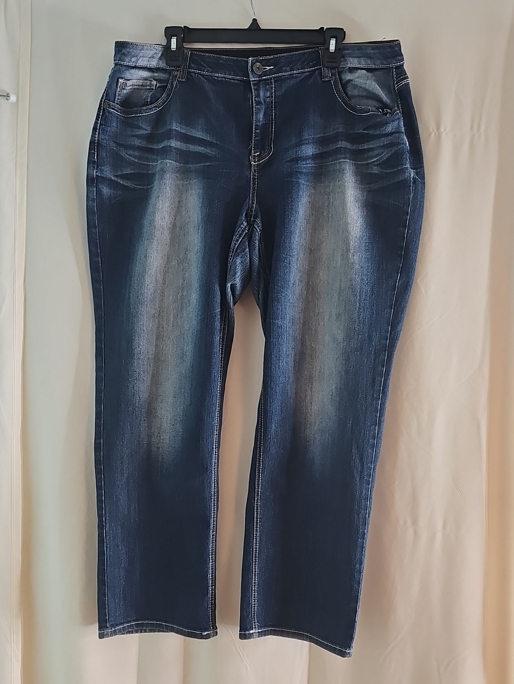 Cato Women’s Dark Blue Washed Jeans